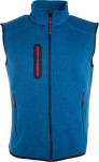 James & Nicholson – Men's Knitted Fleece Vest for embroidery