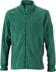 James & Nicholson – Men‘s Workwear Microfleece Jacket for embroidery and printing