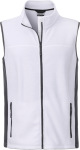 James & Nicholson – Men's Workwear Fleece Vest for embroidery