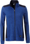 James & Nicholson – Ladies' knitted Workwear Fleece Jacket hímzéshez