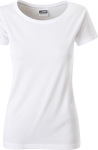 James & Nicholson – Ladies' Basic T-Shirt Organic hímzéshez és nyomtatáshoz