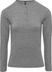 Premier – Ladies' Roll Sleeve T-Shirt longsleeve hímzéshez és nyomtatáshoz