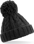 Beechfield – Infant Cable Knit Melange Beanie for embroidery