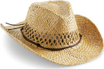 Beechfield – Straw Cowboy Hat