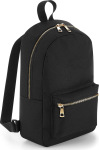 BagBase – Metallic Zip Mini Backpack hímzéshez