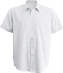 Kariban – Kid's short sleeve popeline shirt hímzéshez és nyomtatáshoz