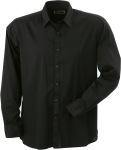 James & Nicholson – Men's Shirt Slim Fit Long for embroidery and printing