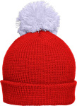 Myrtle Beach – Knitted hat with brim and pompon hímzéshez