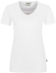 Hakro – Damen V-Shirt Mikralinar Pro for embroidery and printing
