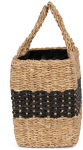 Native Spirit – Eco-friendly striped seagrass basket bag
