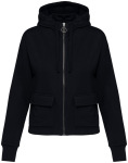 Native Spirit – Eco-friendly ladies’ French Terry full zip hooded sweatshirt for embroidery and printing