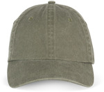 K-up – Vintage-Kappe - Dad cap: Schlichtes Design für viele Anlässe. | Ein Hauch von Vintage dank ausgewaschenem Look. |... K-up – Vintage-Kappe - Dad cap besticken lassen