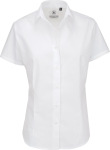 B&C – Poplin Shirt Heritage Short Sleeve / Women besticken und bedrucken lassen