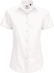 B&C – Poplin Shirt Smart Short Sleeve / Women hímzéshez és nyomtatáshoz