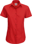 B&C – Poplin Shirt Smart Short Sleeve / Women hímzéshez és nyomtatáshoz