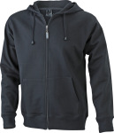 James & Nicholson – Men's Hooded Jacket for embroidery and printing