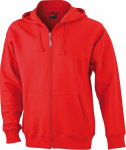 James & Nicholson – Men's Hooded Jacket for embroidery and printing