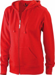 James & Nicholson – Ladies' Hooded Jacket for embroidery and printing