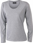 James & Nicholson – Ladies' Shirt Long-Sleeved Medium besticken und bedrucken lassen
