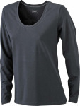 James & Nicholson – Ladies' Stretch Shirt Long-Sleeved hímzéshez és nyomtatáshoz