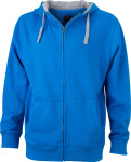 James & Nicholson – Men´s Lifestyle Zip-Hoody for embroidery and printing