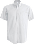 Kariban – Pflegeleichtes Herren Kurzarm Oxford Hemd besticken und bedrucken lassen