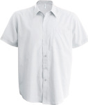 Kariban – Pflegeleichtes Herren Kurzarm Popeline Hemd besticken und bedrucken lassen