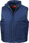 Result – Fleeced Lined Bodywarmer for embroidery and printing
