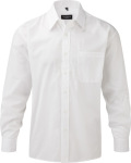 Russell – Men´s Long Sleeve Poly-Cotton Easy Care Poplin Shirt for embroidery and printing