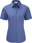 Russell – Ladies´ Short Sleeve Pure Cotton Easy Care Poplin Shirt for embroidery and printing