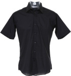 Kustom Kit – Slim Fit Business Shirt Short Sleeved besticken und bedrucken lassen