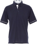 Kustom Kit – Button Down Collar Contrast Polo Shirt hímzéshez és nyomtatáshoz