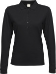 Tee Jays – Ladies Stretch Long Sleeve Polo for embroidery and printing