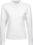 Tee Jays – Ladies Stretch Long Sleeve Polo for embroidery and printing