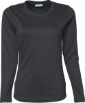 Tee Jays – Ladies Longsleeve Interlock T-Shirt hímzéshez és nyomtatáshoz