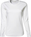 Tee Jays – Ladies Longsleeve Interlock T-Shirt hímzéshez és nyomtatáshoz