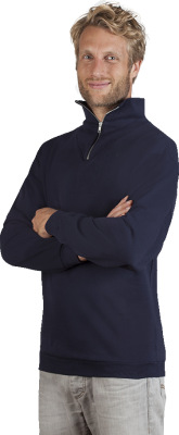 Promodoro - Men‘s Troyer Sweater (navy)
