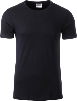 James & Nicholson - Herren Bio T-Shirt (black)