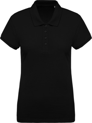 Kariban - Damen Organic Piqué Polo (black)