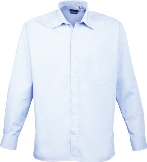 Premier - Poplin Shirt longsleeve (light blue)