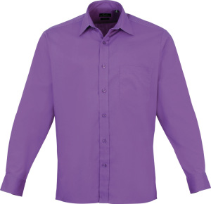 Premier - Poplin Shirt longsleeve (rich violet)