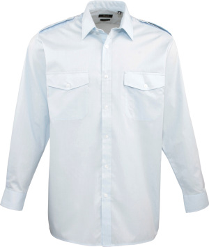Premier - Pilot Shirt longsleeve (light blue)