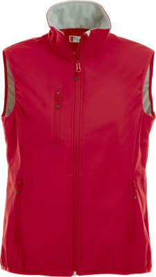 Clique - Basic Softshell Vest Ladies (Rot)