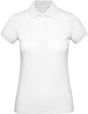 B&C - Inspire Ladies' Organic Piqué Polo (white)