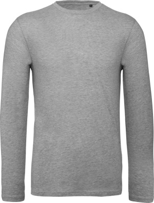 B&C - Herren Inspire T-Shirt langarm (sport grey)