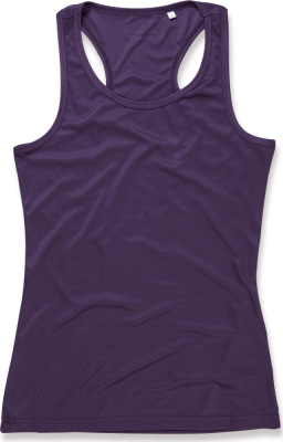 Stedman - Ladies' Interlock Sport T-Shirt sleeveless (deep berry)