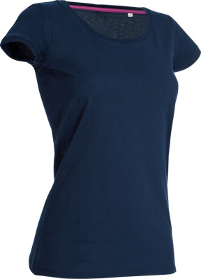 Stedman - Crew Neck Megan Damen T-Shirt (marina blue)