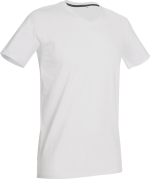 Stedman - Men's V-Neck T-Shirt (white)