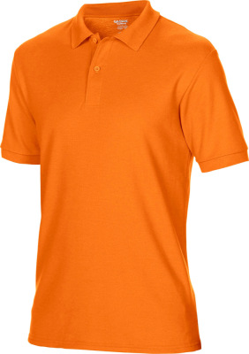 Gildan - Men's Double Piqué Polo (safety orange)