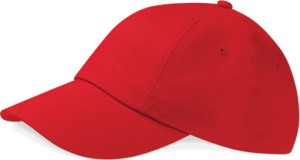 Beechfield - Low Profile Heavy Cotton Drill Cap (Classic Red)